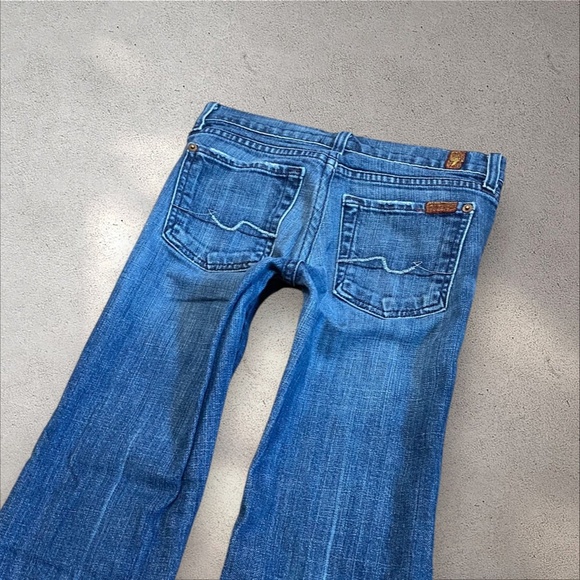 !! SOLD DO NOT BUY !! 7 For All Mankind Low Rise Bootcut Jeans - Picture 3 of 5
